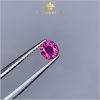 Viên Ruby facet Lục Yên màu cháo đồng 0,70ct - IRRB 23507 hình ảnh 2