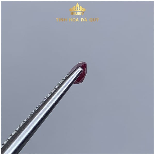 Viên Ruby facet đỏ hồng tự nhiên 0,37ct - IRRB 2350037 hình ảnh 1