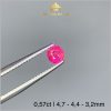 Viên Ruby facet màu đỏ hồng 0,57ct - IRRB 234057 hình ảnh 2