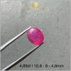 Viên Ruby màu cháo đồng 4,89ct - IRRB 235489 hình ảnh