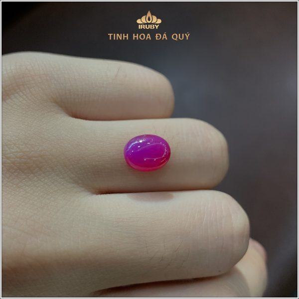 Viên Ruby màu cháo đồng 4,89ct – IRRB 235489 hình ảnh 5