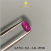 Viên Ruby sao Nghệ An đẹp nguyên bản 0,57ct - IRRS 235057 hình ảnh 2