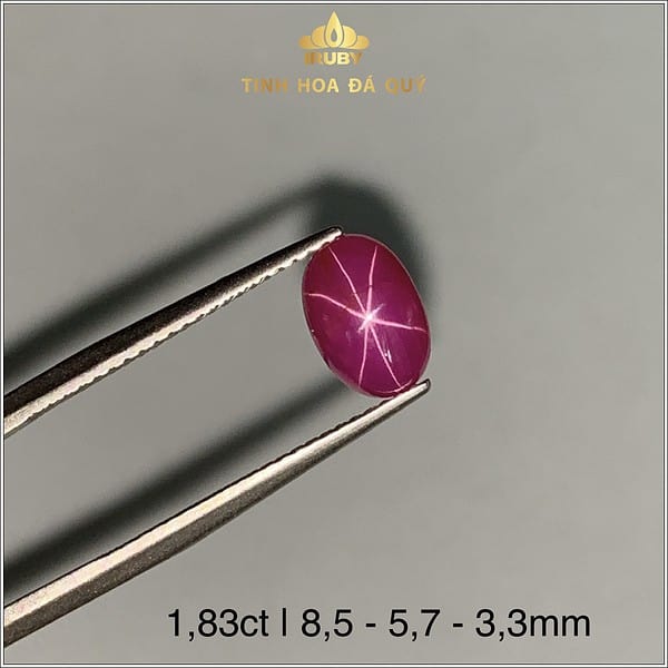 Viên Ruby sao Yên Bái 1,83ct - IRRS 235183 hình ảnh