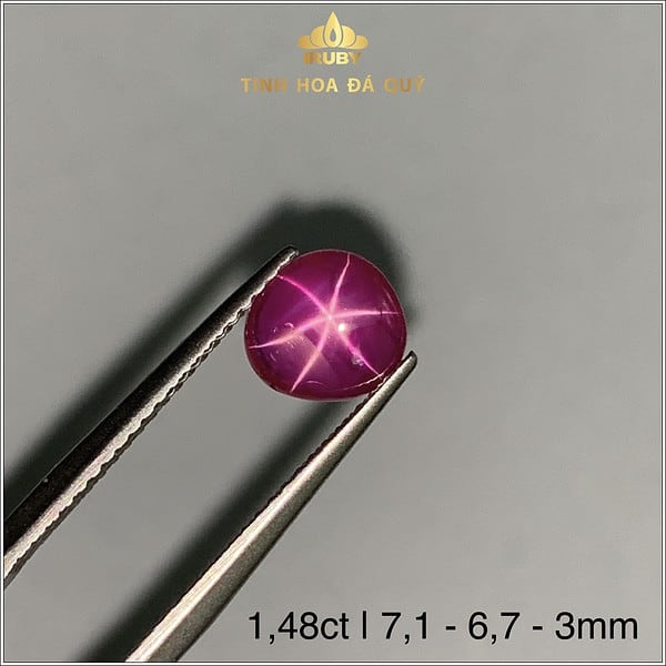 Viên Ruby sao nét Nghệ An 1,48ct - IRRS 235148 hình ảnh