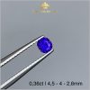 Viên Sapphire màu xanh lam hoàng gia 0,36ct - IRSP 235036 hình ảnh