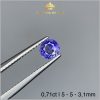 Viên Sapphire xanh lam hoàng gia 0,71ct - IRSP 235071 hình ảnh 4