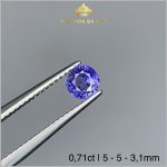 Viên Sapphire xanh lam hoàng gia 0,71ct – IRSP 235071