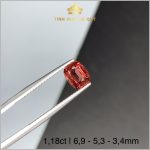Viên đá Garnet màu đỏ đậm 1,18ct – IRGN 234118