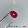 viên Ruby màu đỏ huyết Lục Yên 12,9ct hình ảnh