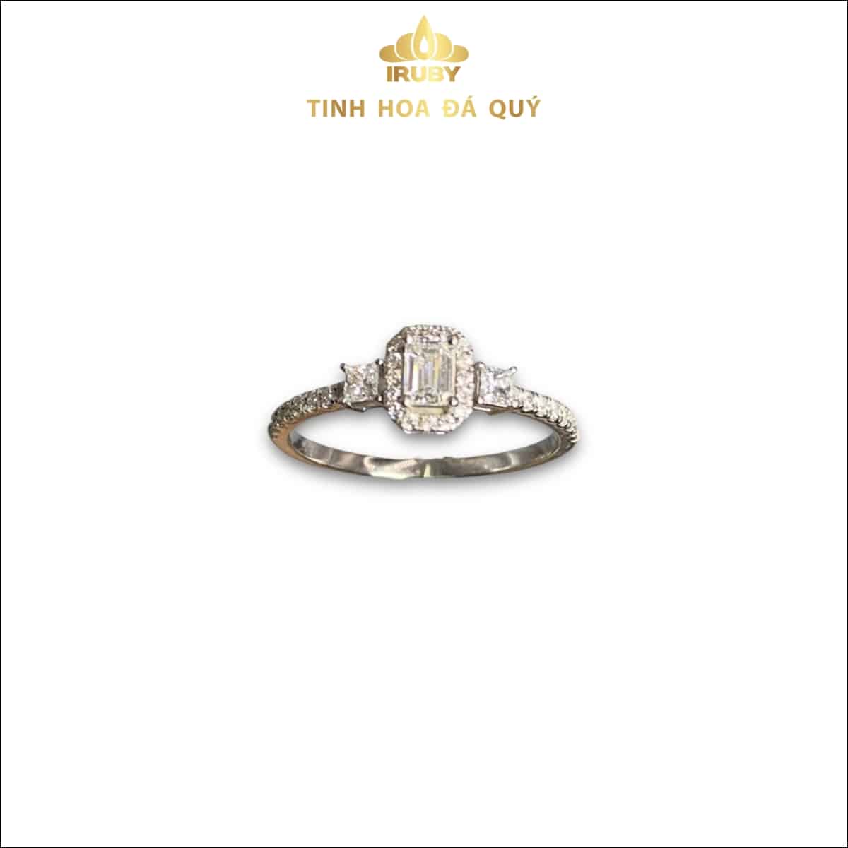 Nhẫn nữ kim cương hiện đại tinh tế - IRDM 23651