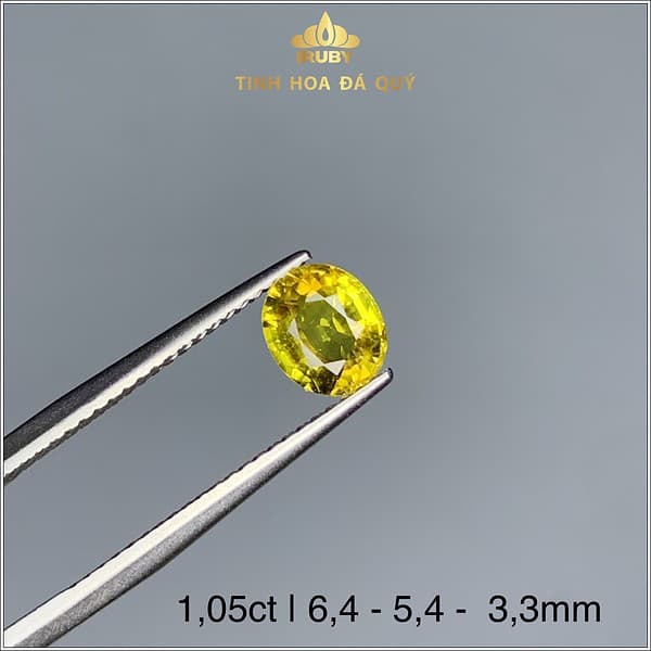 Đá Sapphire Bicolor 2 màu đẹp 1,05ct - IRSP 234105 hình ảnh