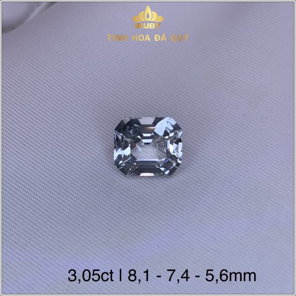 Đá Topaz màu trắng tinh khiết 3,05ct - IRTP 235305 hình ảnh 1