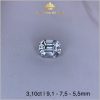 Đá Topaz tự nhiên màu trắng tinh khiết 3,10ct - IRTP 235310 hình ảnh