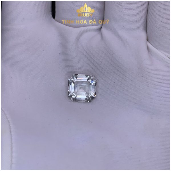 Đá Topaz tự nhiên màu trắng tinh khiết 5,38ct - IRTP 234538 hình ảnh 2