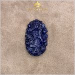 Mặt dây Phật Bà Quan Âm Sapphire xanh lam 19,6g – IRPB 235196