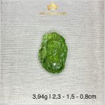 Mặt dây Phật Quan Âm Peridot 3,94g – IRPB 236394