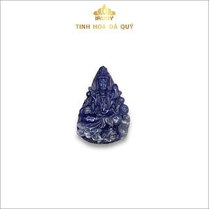 Mặt dây chuyền Phật bà Quan Âm đá Sapphire 14,1g - IRPB 235141 hình ảnh