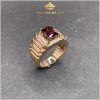 Nhẫn nam Garnet mẫu Rolex đón đầu xu hướng 3,81ct - IRGN 236381 hình ảnh 1