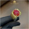 Nhẫn nam Ruby đỏ huyết mẫu doanh nhân bản đặc biệt 6,83ct - IRRB 236683 hình ảnh 2