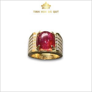 Nhẫn nam Ruby doanh nhân 2023 mẫu mới nhất 7.5ct - IRRR23675 hình ảnh 4