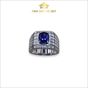 Nhẫn nam Sapphire xanh lam Hoàng Gia 2,9ct - IRSP 23629 hình ảnh 5