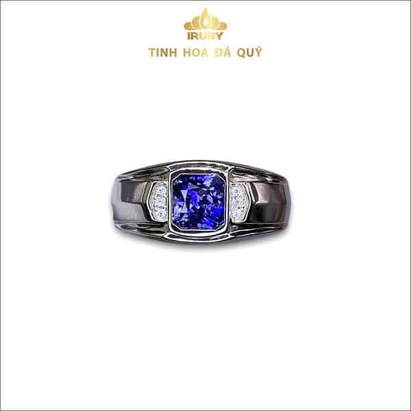 Nhẫn nam văn phòng Sapphire xanh 1,59ct - IRSP 236159 hình ảnh 1