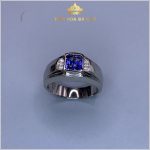 Nhẫn nam Sapphire xanh lam mẫu Văn Phòng 1,59ct – IRSP 236159