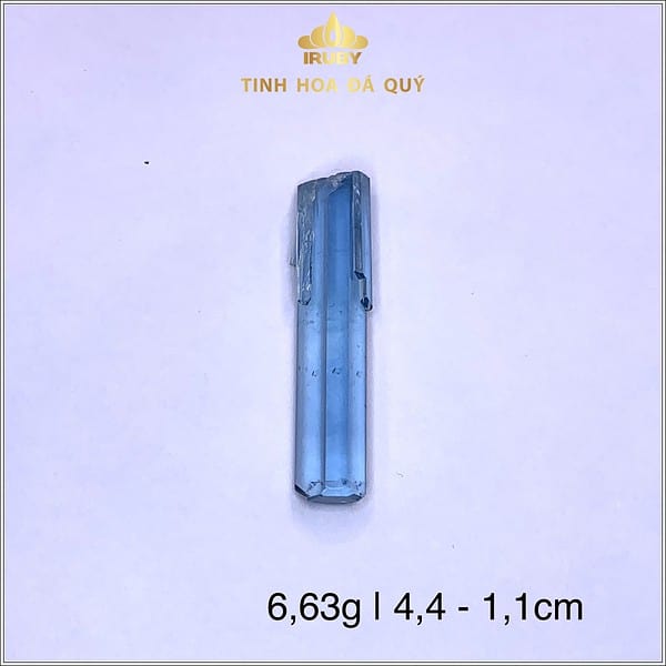 Tinh thể aqua màu xanh lam 6,63g - IRAQ 236663 hình ảnh