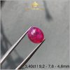 Viên Ruby Cabachon Lục Yên tự nhiên 3,40ct - IRRB 236340 hình ảnh