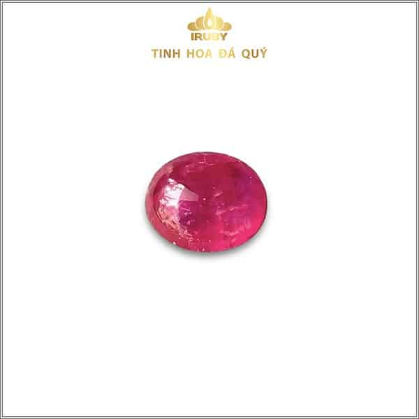 Viên Ruby Cabachon Lục Yên tự nhiên 3,40ct - IRRB 236340 hình ảnh 4