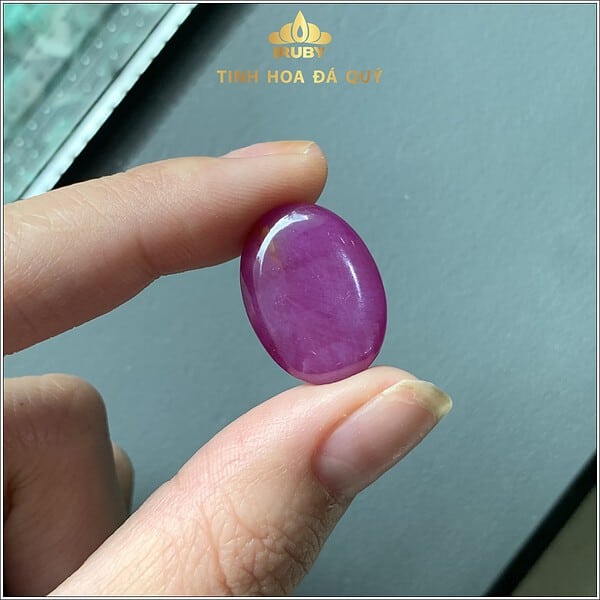 Viên Ruby Cabochon Lục Yên 36,6ct - IRRB 236366 hình ảnh 3