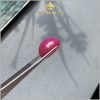 Viên Ruby Cabochon Lục Yên màu đỏ đẹp 31,9ct - IRRB 236319 hình ảnh