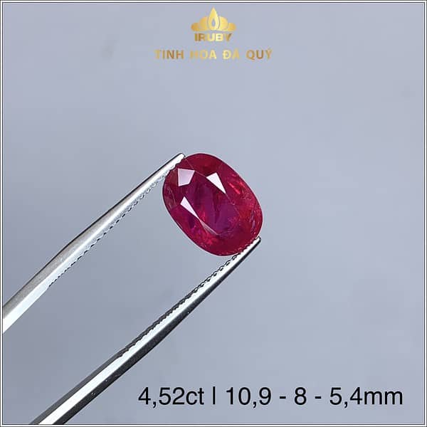 Viên Ruby Facet Lục Yên 4,52ct - IRRB 236452 hình ảnh