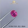 Viên Ruby facet Lục Yên màu đỏ hồng 4,12ct - IRRB 235412 hình ảnh