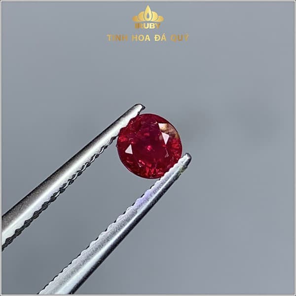 Viên Ruby facet Lục Yên màu đỏ huyết 0,50ct - IRRB 235050 hình ảnh 1