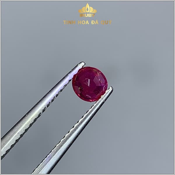 Viên Ruby facet Lục Yên màu đỏ huyết 0,50ct - IRRB 235050 hình ảnh 3