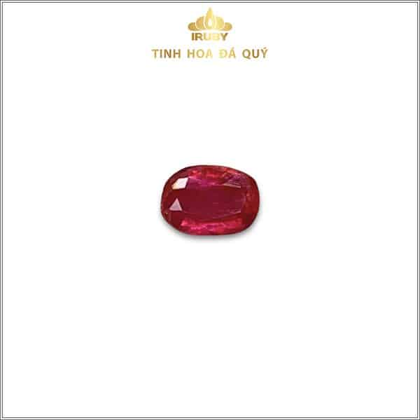 Viên Ruby facet Lục Yên màu huyết 0,42ct - IRRB 235042 hình ảnh 4