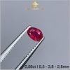 Viên Ruby facet Lục Yên tự nhiên 0,56ct - IRRB 235056 hình ảnh