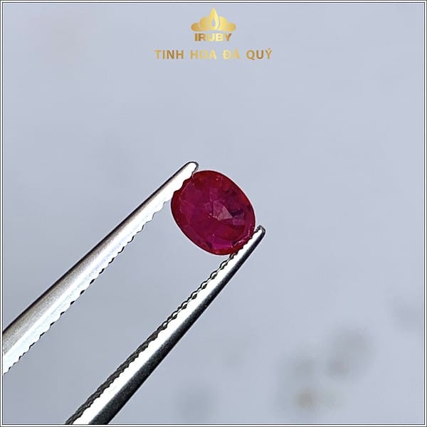 Viên Ruby facet màu đỏ hồng 0,77ct - IRRB 235077 hình ảnh 3