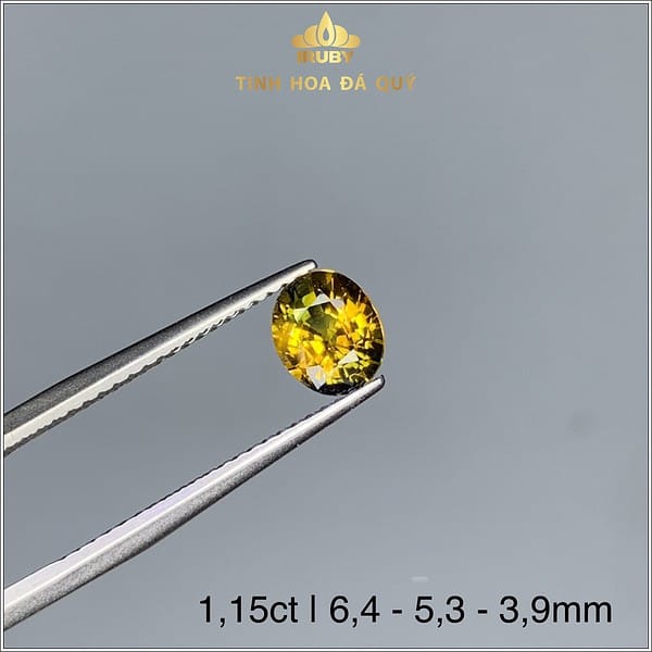 Viên Sapphire Bi clor 3 màu độc lạ 1,15ct - IRSP 234115 hình ảnh