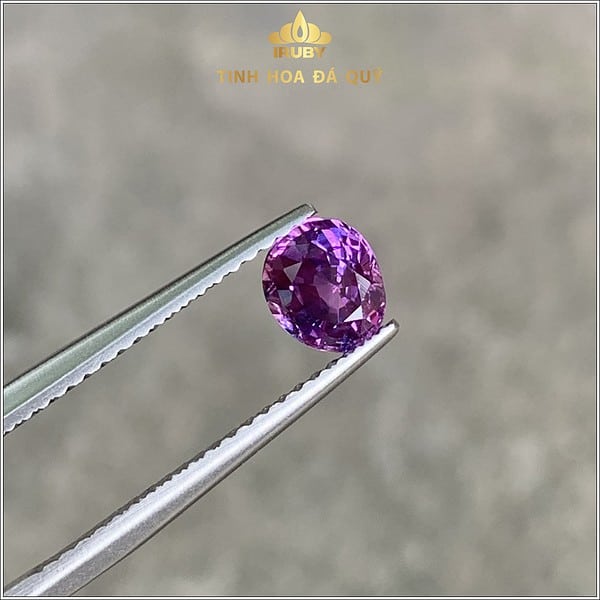 Viên Sapphire màu tím 0,87ct - IRSP 236087 hình ảnh 1