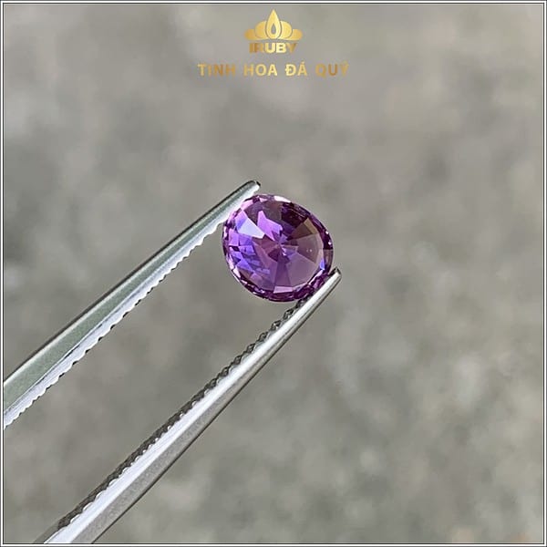 Viên Sapphire màu tím 0,87ct - IRSP 236087 hình ảnh 3