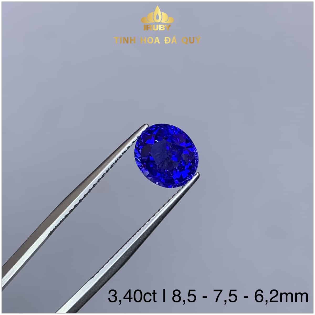 Viên Sapphire màu xanh lam hoàng gia 3,40ct - IRSP 235340 hình ảnh