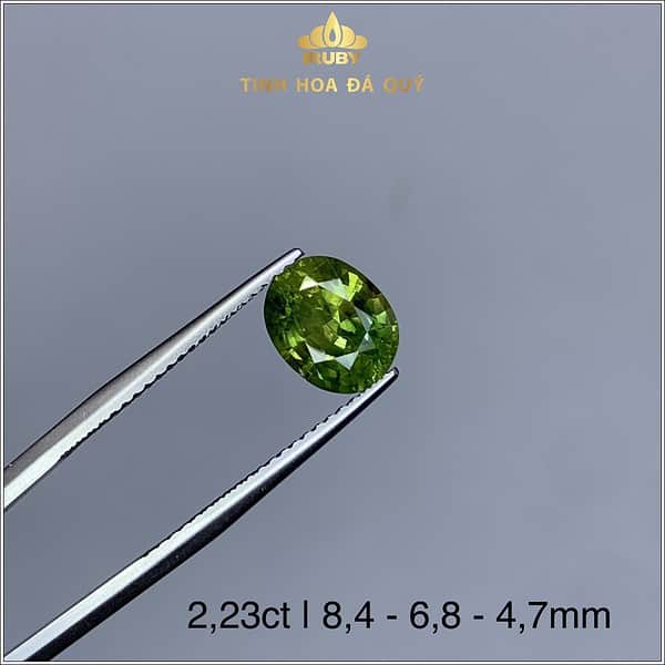 Viên Sapphire màu xanh lục sáng 2,23ct - IRSP 236223 hình ảnh