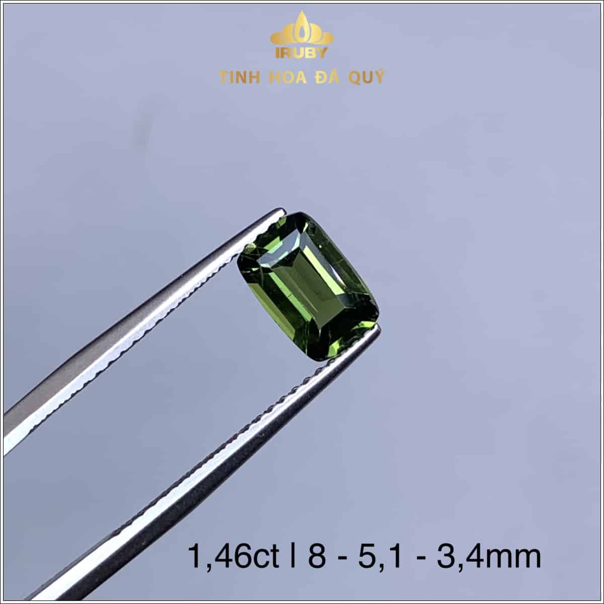 Viên Sapphire tự nhiên cắt giác Emerald 1,46ct - IRSP 236146 hình ảnh