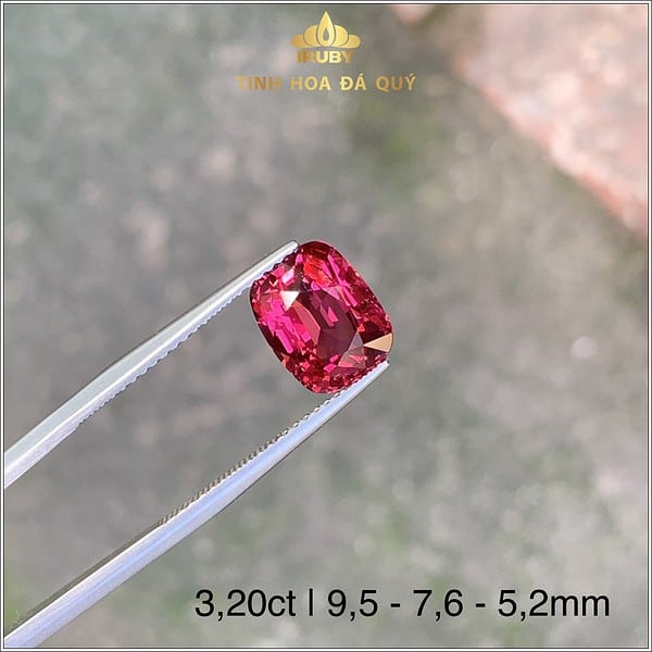 Viên Spinel hot pink Lục Yên 3,20ct - IRSI 236320 hình ảnh