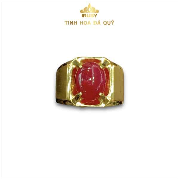 Mẫu nhẫn nam Ruby 6,38ct đẹp nhất