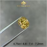 Viên Zircon tự nhiên màu vàng chanh 4,75ct – IRZC 237475