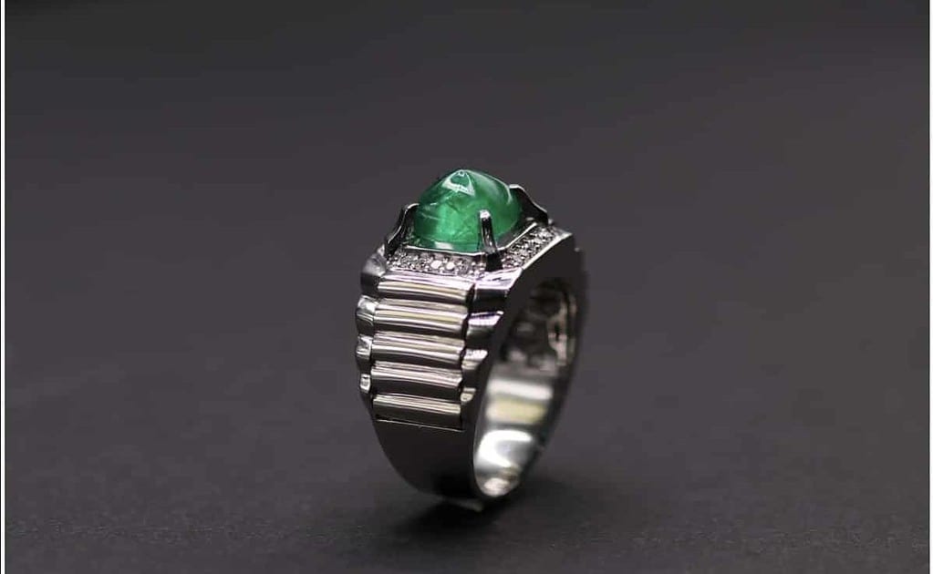 Nhẫn nam Ngọc Lục Bảo Rolex đón đầu xu hướng định hình phong cách cá nhân