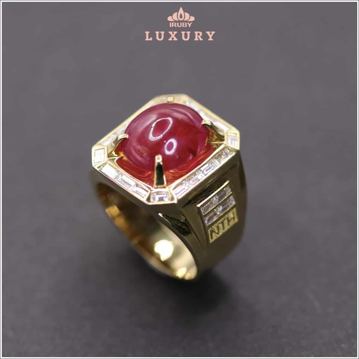 Nhẫn Ruby Luxury mẫu Chủ Tịch - IRRB 237920 hình ảnh 4